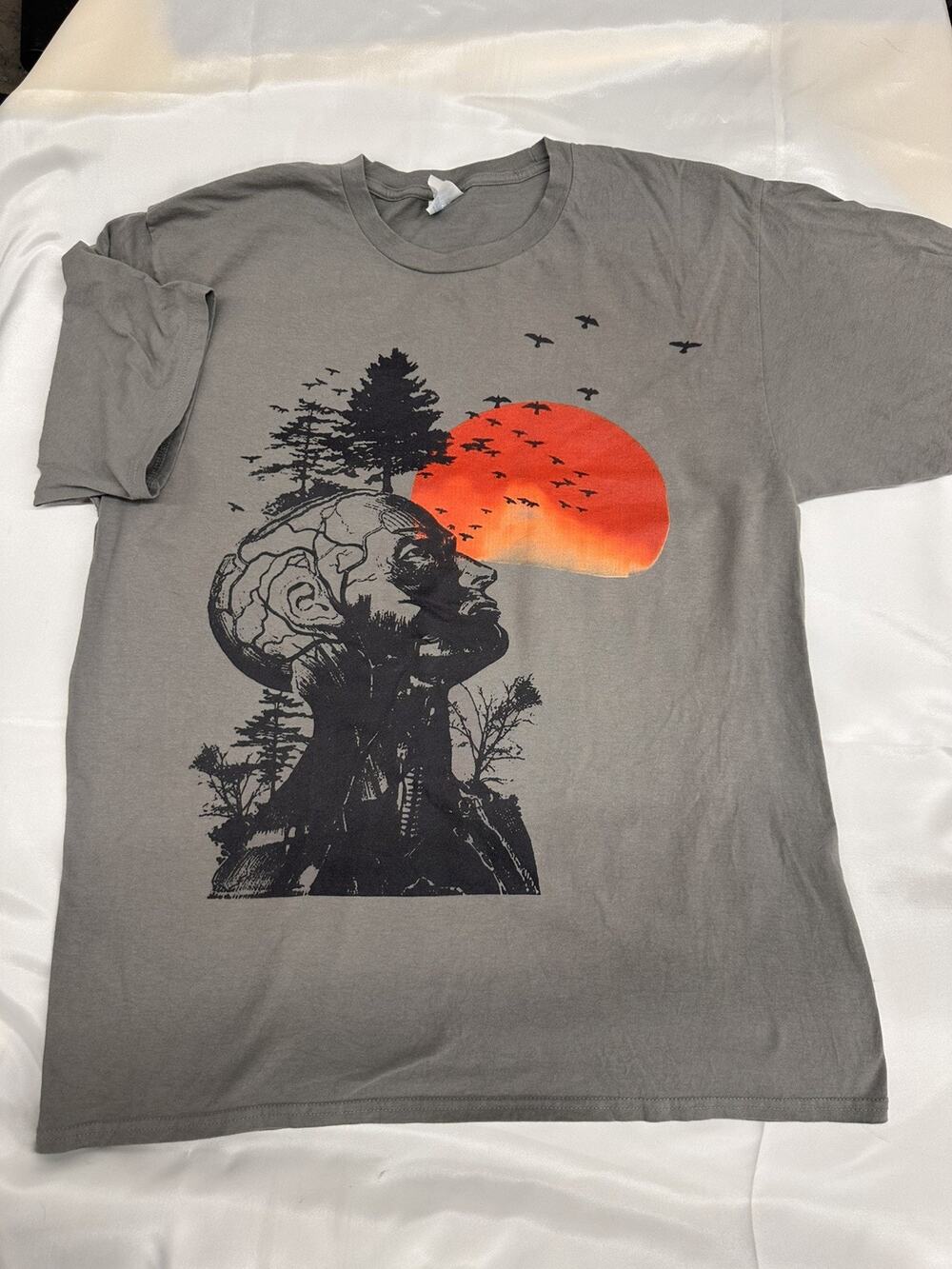 The Human Tree Alan Hangover Movie Brown Junk Food T Shirt Adult Size Large